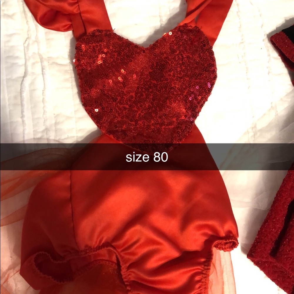 valentines 12 month romper